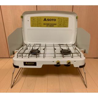 シンフジパートナー(新富士バーナー)の｟値下げ｠SOTO ハイパワー2バーナー【別注カラーモデル】(ストーブ/コンロ)