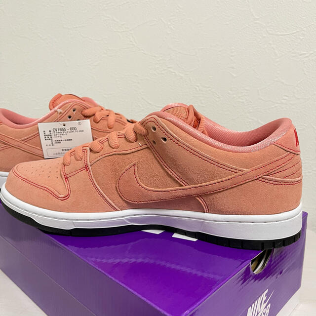 27cm NIKE SB DUNK LOW PRO PRM PINK PIG