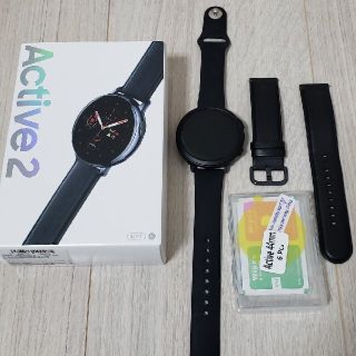 ギャラクシー(Galaxy)のかずたろう様専用　galaxy　watch　acctive2　44mm　ブラック(腕時計(デジタル))