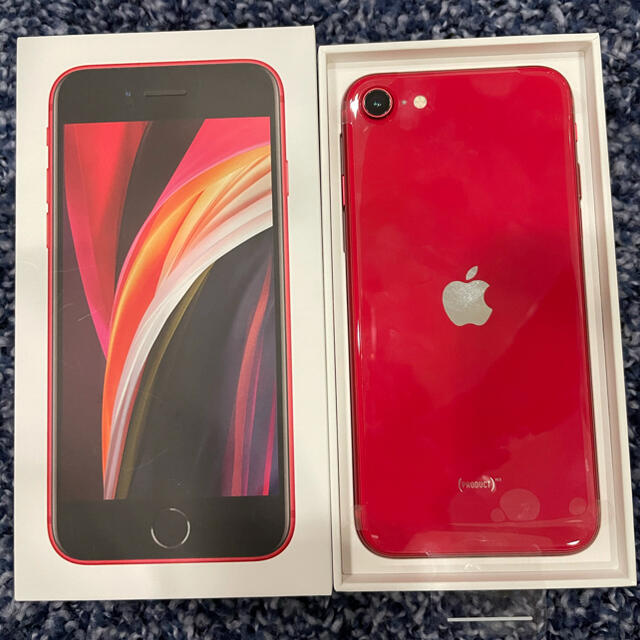 スマートフォン/携帯電話iPhone SE 第2世代 128G RED