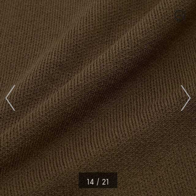 GU(ジーユー)のGU ニットロングガウン XL DARK BROWN レディースのジャケット/アウター(ガウンコート)の商品写真