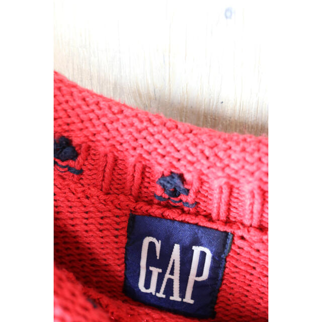 GAP(ギャップ)のold gap ロールニット 雪柄 90s メンズのトップス(ニット/セーター)の商品写真