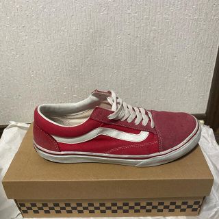 ヴァンズ(VANS)のオールドスクール  レッド　vans スニーカー(スニーカー)