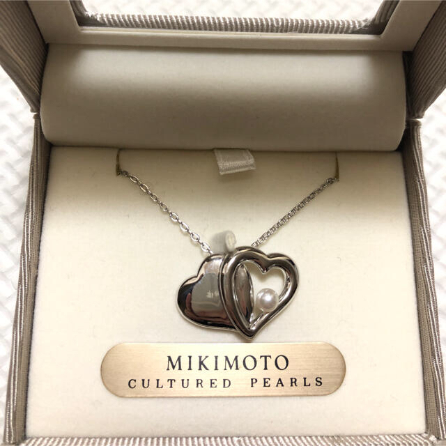 MIKIMOTO - MIKIMOTO パールネックレス ハートの通販 by みぃ's shop