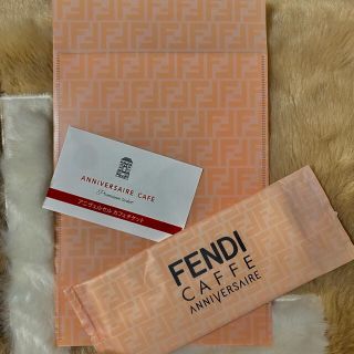 フェンディ(FENDI)のFENDI cafe 表参道　マスクケース　ナプキン(日用品/生活雑貨)