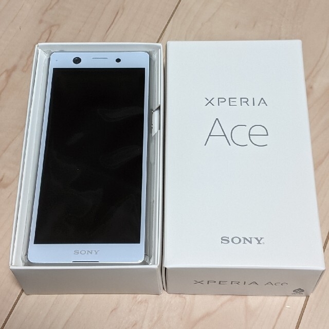 Xperia ace ホワイト 64GB エクスペリア エース