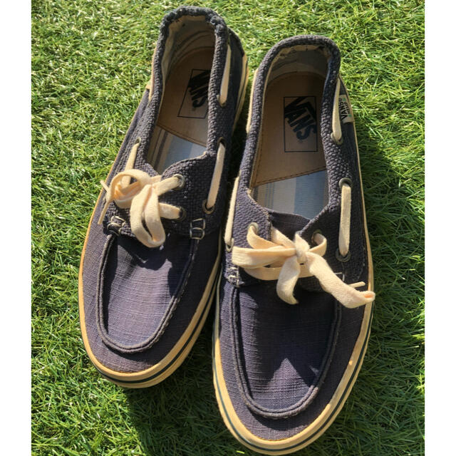 VANS(ヴァンズ)のくつ祭り8/VANSスニーカー/27cm/紺色 メンズの靴/シューズ(スリッポン/モカシン)の商品写真