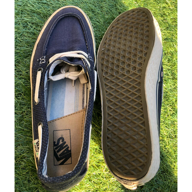 VANS(ヴァンズ)のくつ祭り8/VANSスニーカー/27cm/紺色 メンズの靴/シューズ(スリッポン/モカシン)の商品写真