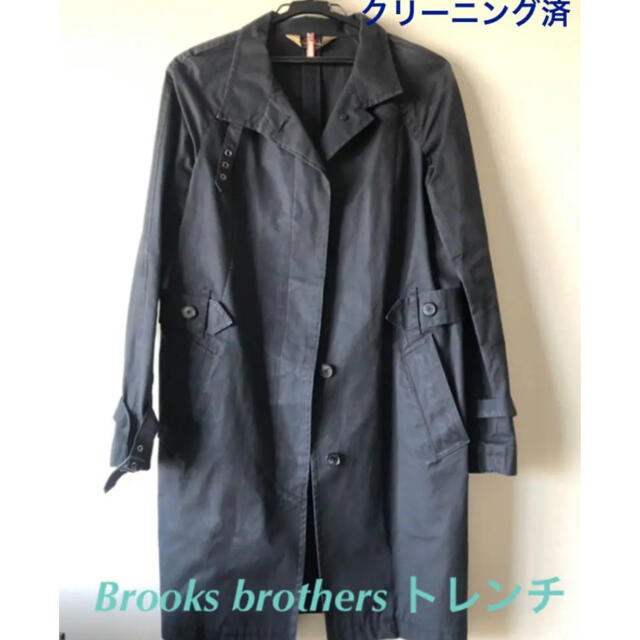 Brooks Brothers(ブルックスブラザース)のBrooks brothersトレンチコート ステンカラーコート　レディース レディースのジャケット/アウター(トレンチコート)の商品写真