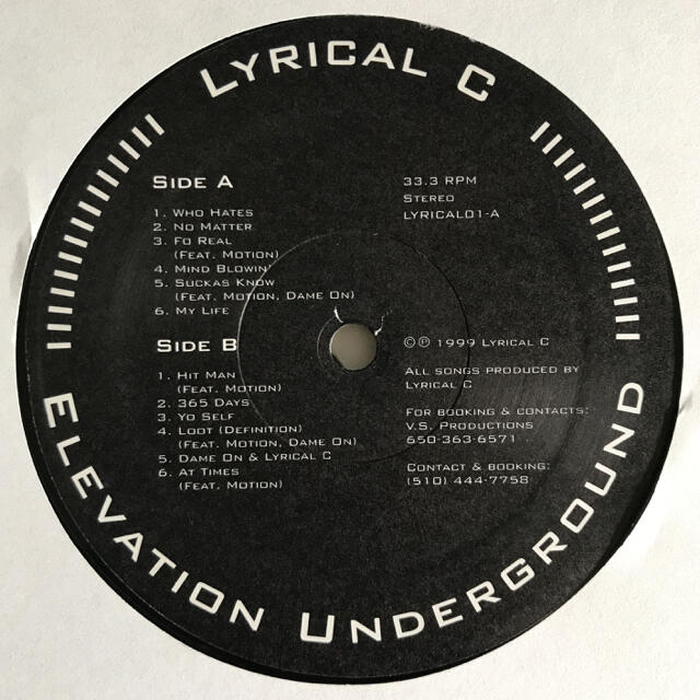 Lyrical C - Elevation Underground