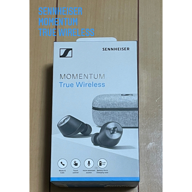 SENNHEISER(ゼンハイザー)のsennheiser  momentum true wireless  スマホ/家電/カメラのオーディオ機器(ヘッドフォン/イヤフォン)の商品写真