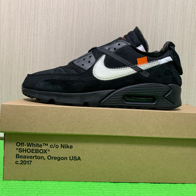 スニーカーNIKE×off-white（ナイキ×オフホワイト）air max 90