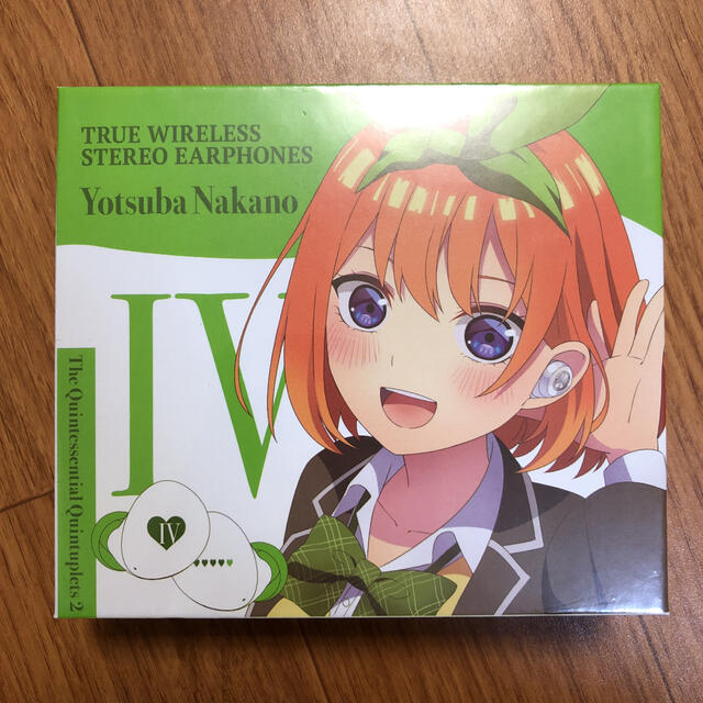 五等分の花嫁 中野二乃 ワイヤレスイヤホン (匿名配送) ラウンド www