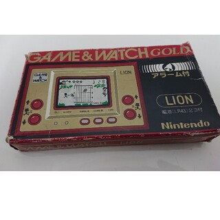 ニンテンドウ(任天堂)のゲーム&ウォッチ LION(ゴールド)(携帯用ゲーム機本体)