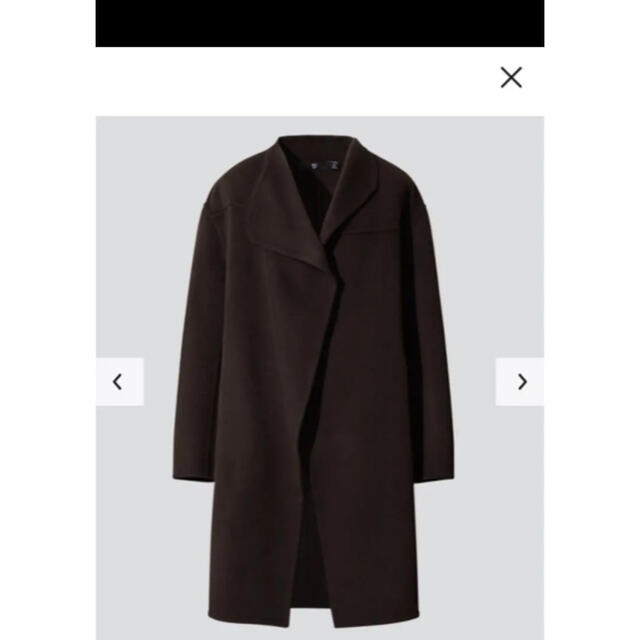 UNIQLO ジルサンダー ノーカラーコート-