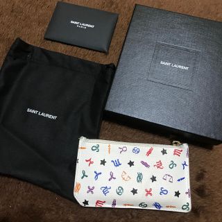 サンローラン(Saint Laurent)のサンローラン　カードケース　付属品有り(名刺入れ/定期入れ)