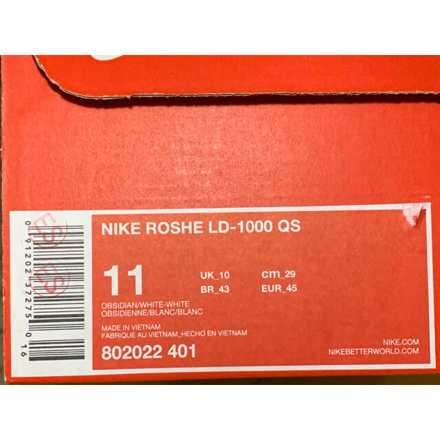 NIKE(ナイキ)のNIKE ROSHE LD-1000 QS 29cm ナイキ us11 navy メンズの靴/シューズ(スニーカー)の商品写真