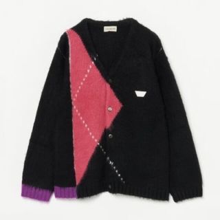 トゥエンティーフォーカラッツ(24karats)のforsomeone dia knit cardigan(カーディガン)