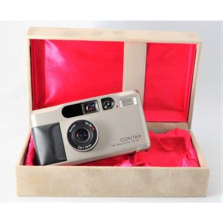 キョウセラ(京セラ)の■極上美品■ CONTAX T2 最高の高級コンパクトフィルムカメラ 安心の動作(フィルムカメラ)