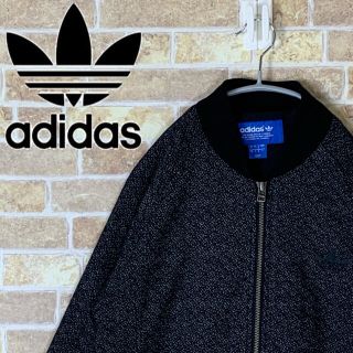 アディダス(adidas)のrun様専用 アディダス 90s 千鳥柄 ツイード ウール ブルゾン ジャケット(ブルゾン)