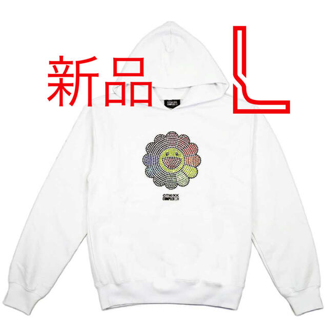 村上隆 ComplexCon SWAROVSKI Flower Hoodie