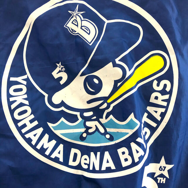 横浜DeNAベイスターズ(ヨコハマディーエヌエーベイスターズ)のベイスターズ　ポンチョ スポーツ/アウトドアの野球(応援グッズ)の商品写真