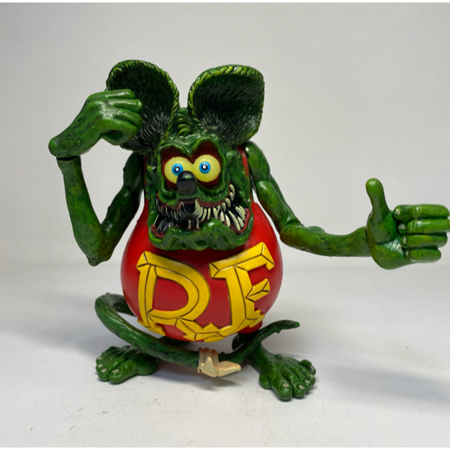 Rat Fink / ラットフィンク フィギュア 3体セット 手、足、尻尾可動