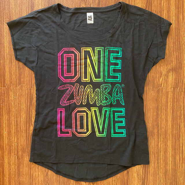 Zumba(ズンバ)のzumba ウェア Tシャツ スポーツ/アウトドアのスポーツ/アウトドア その他(ダンス/バレエ)の商品写真