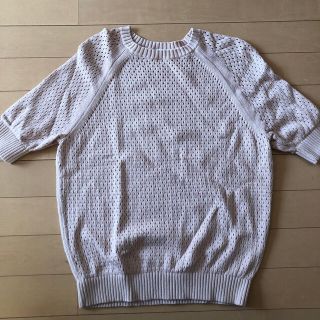 ユニクロ(UNIQLO)の5部丈ニット(ニット/セーター)