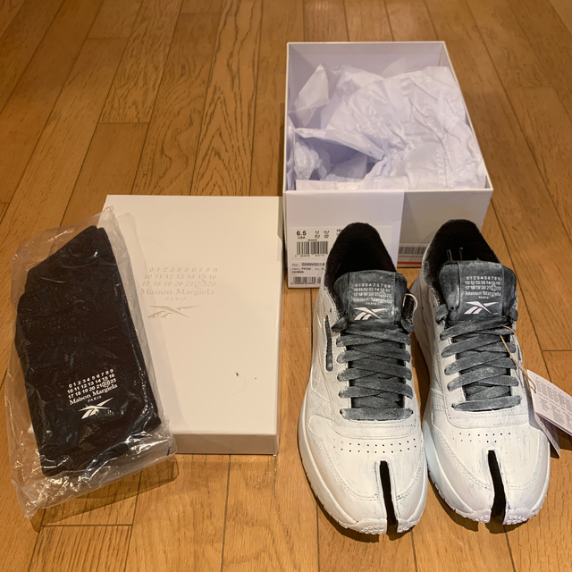 maison margiela reebok 足袋スニーカー