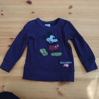 ディズニー(Disney)のミッキートレーナー 90(Tシャツ/カットソー)