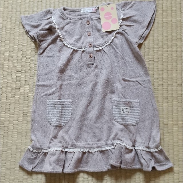 OLIVEdesOLIVE(オリーブデオリーブ)のOLIVEdesOLIVE DOLL新品チュニック キッズ/ベビー/マタニティのキッズ服女の子用(90cm~)(Tシャツ/カットソー)の商品写真