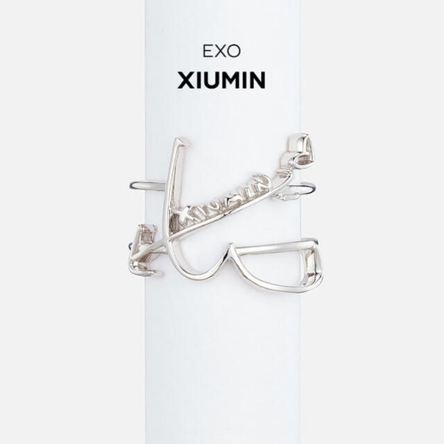 EXO(エクソ)のEXO シウミン サイン リング エンタメ/ホビーのCD(K-POP/アジア)の商品写真