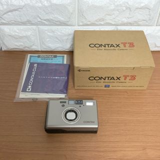 キョウセラ(京セラ)のCONTAX T3 コンタックス T3 ダブルティース フィルムカメラ(フィルムカメラ)