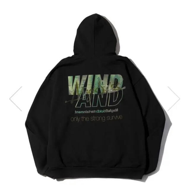 WIND AND SEA × MAGIC STICK コラボ パーカー 新品 日本に noxcapital.de