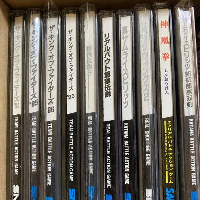 NEO GEO CD ネオジオCD ソフト19本セット (全て帯付き)