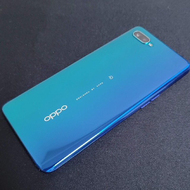 OPPO Reno A 6GB/64GB ブルー SIMフリーモデル 美品スマートフォン/携帯電話