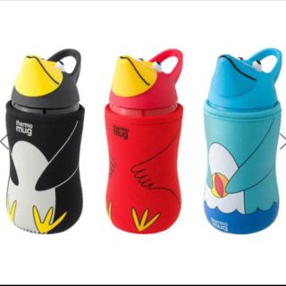 サーモマグ(thermo mug)の週末限定値下げ！サーモス　サーモマグ　アニマルボトル　3点セット(水筒)