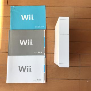 ウィー(Wii)のWii 本体のみ 説明書付き 動作確認済み(家庭用ゲーム機本体)