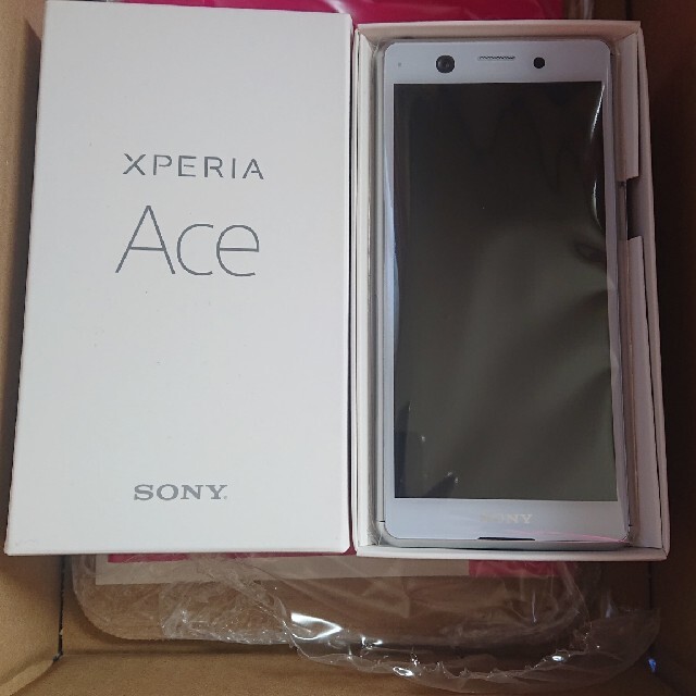 【週末価格】Xperia Ace whiteエクスペリア エース 白 新品未使用