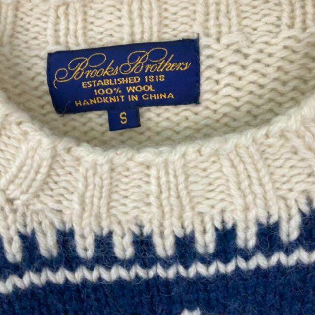 Brooks Brothers(ブルックスブラザース)のVINTAGE brooks brothersブルックスブラザーズノルディック メンズのトップス(ニット/セーター)の商品写真