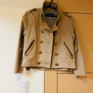 バーバリーブルーレーベル(BURBERRY BLUE LABEL)のマリー様専用　Burberry Blue Label ショートトレンチコート(トレンチコート)