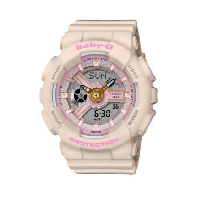 Baby-G(ベビージー)のG-SHOCK　BABY-G(ベイビーG）ピカチュウコラボレーションモデル 新品 レディースのファッション小物(腕時計)の商品写真
