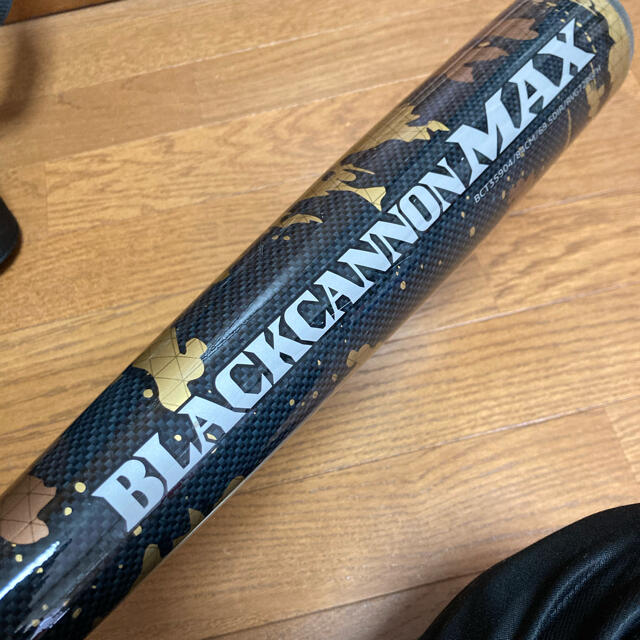 ZETT(ゼット)のZETT  BLACKCANNONMAX スポーツ/アウトドアの野球(バット)の商品写真