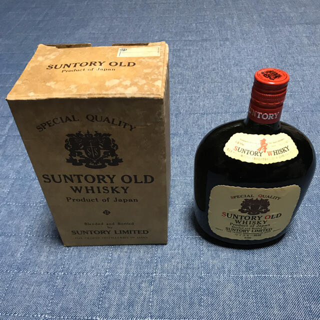 年代物！箱付き サントリー SUNTORY　OLD　WHISEY　特級