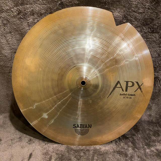 SABIAN APX Solid Crash 16" mod 楽器のドラム(シンバル)の商品写真