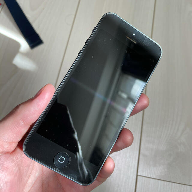 iPhone(アイフォーン)のiPhone 5 Black 64GB Softbank スマホ/家電/カメラのスマートフォン/携帯電話(スマートフォン本体)の商品写真