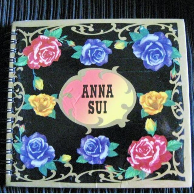 ANNA SUI(アナスイ)のアナスイ・ノートブック【未使用品です インテリア/住まい/日用品の文房具(ノート/メモ帳/ふせん)の商品写真