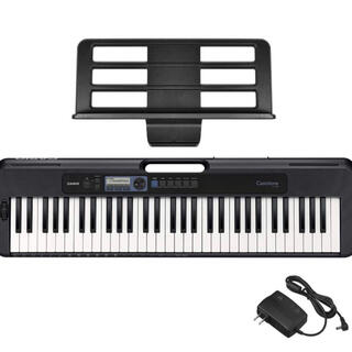 カシオ(CASIO)のCASIO CT-S300 ブラック 61鍵盤 Casiotone カシオトーン(電子ピアノ)