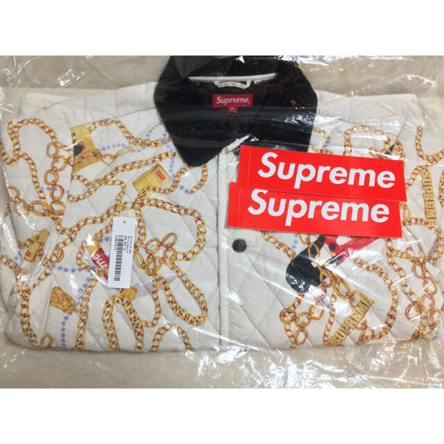 Supreme(シュプリーム)の新品未開封 Supreme Chains Quilted Jaket メンズのジャケット/アウター(ブルゾン)の商品写真